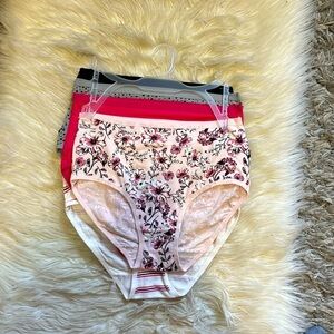 Women's Multicolor brief  Underwear Set
